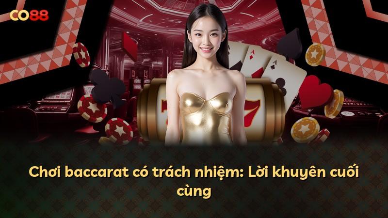 Chơi baccarat có trách nhiệm: Lời khuyên cuối cùng