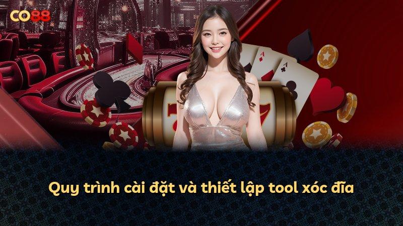 Quy trình cài đặt và thiết lập tool xóc đĩa