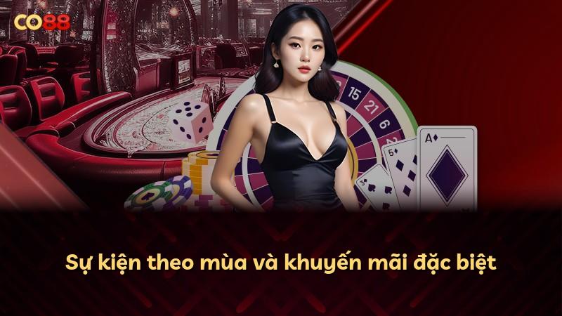 Sự kiện theo mùa và khuyến mãi đặc biệt