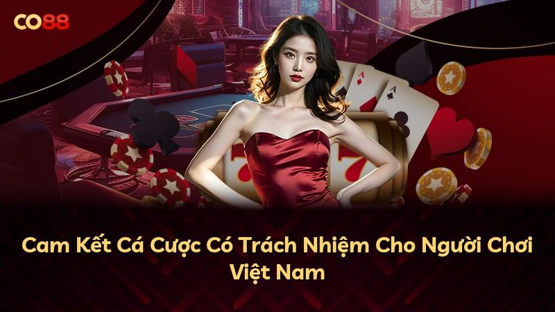 Cam Kết Cá Cược Có Trách Nhiệm Cho Người Chơi Việt Nam