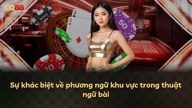 Sự khác biệt về phương ngữ khu vực trong thuật ngữ bài