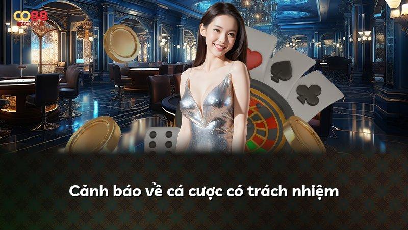 Cảnh báo về cá cược có trách nhiệm