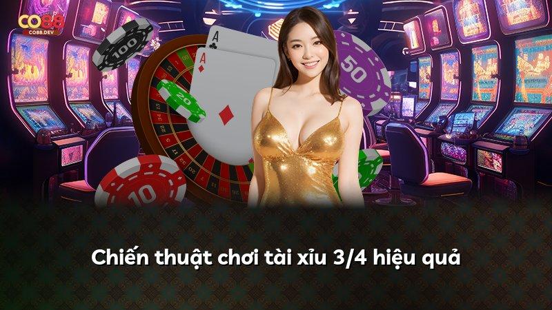 Chiến thuật chơi tài xỉu 3/4 hiệu quả