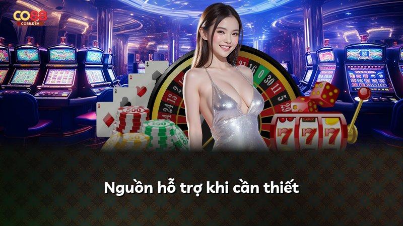 Nguồn hỗ trợ khi cần thiết