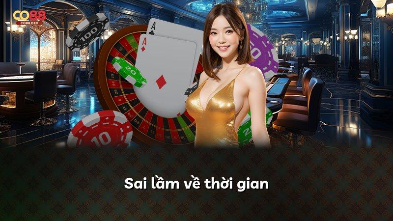 Sai lầm về thời gian
