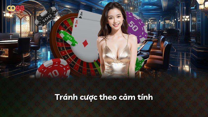 Tránh cược theo cảm tính