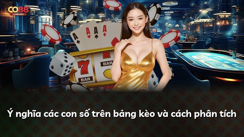Ý nghĩa các con số trên bảng kèo và cách phân tích